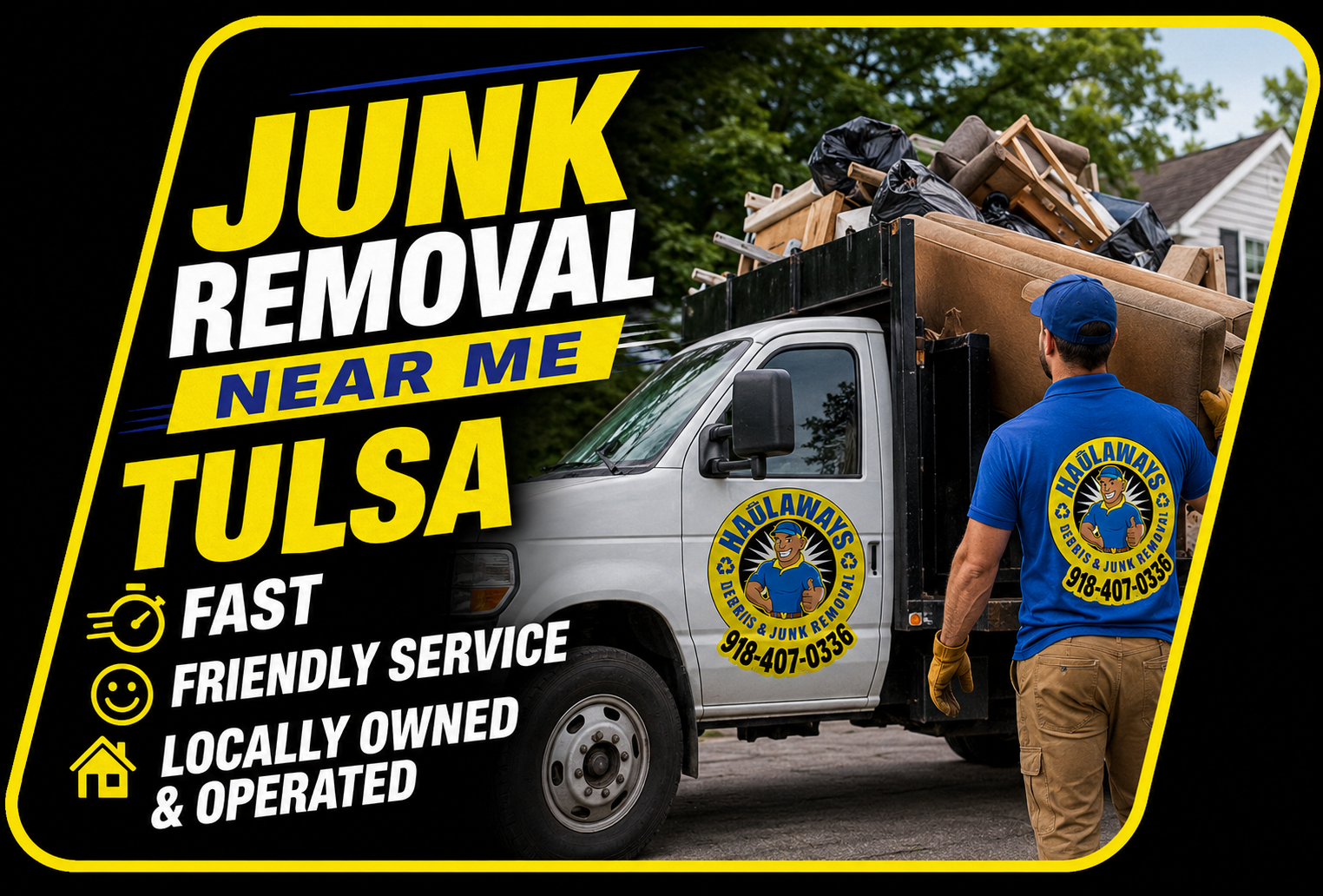 junk removal near by Tulsa, OK