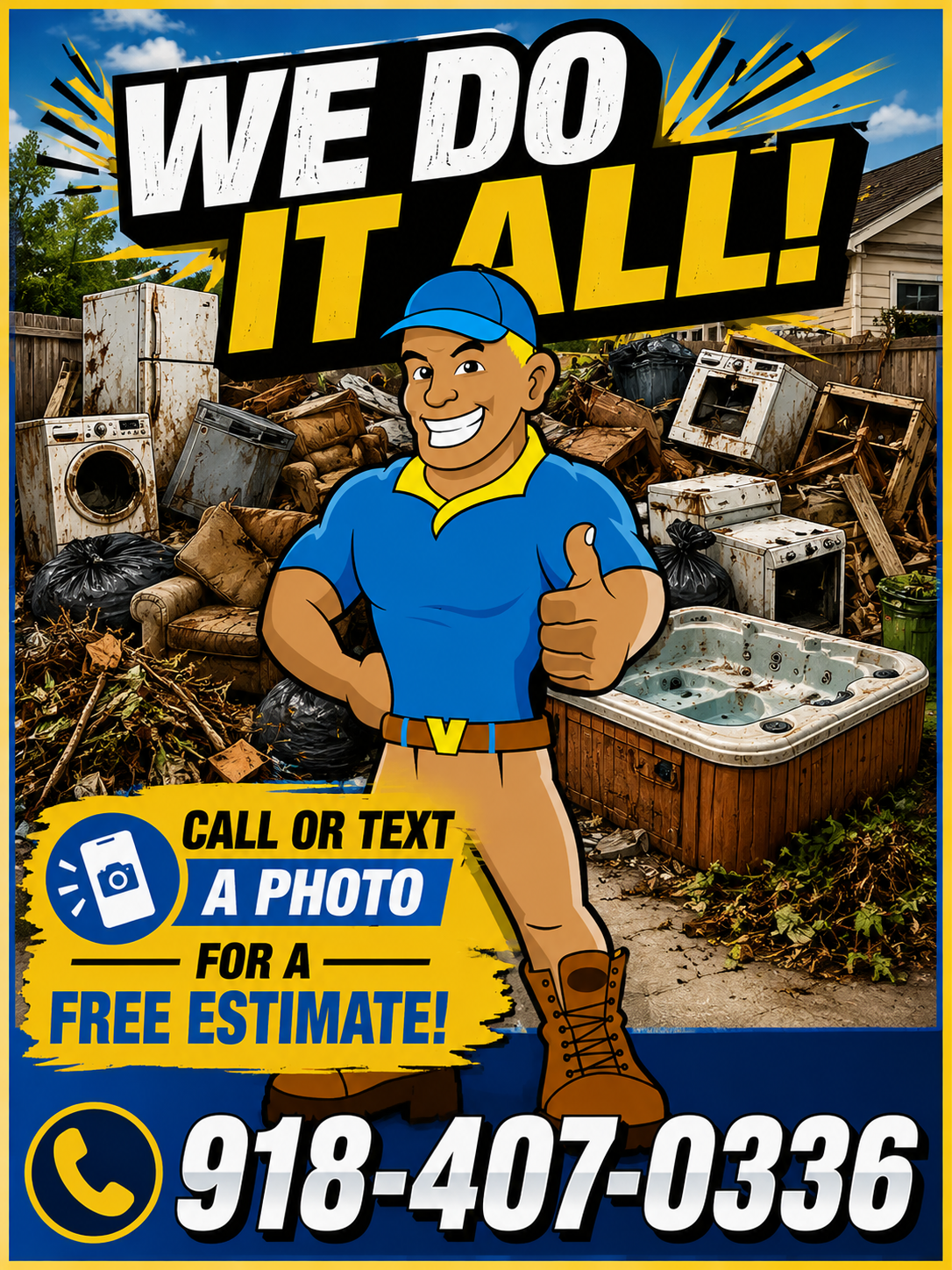appliance removal tulsa & surrounding areas